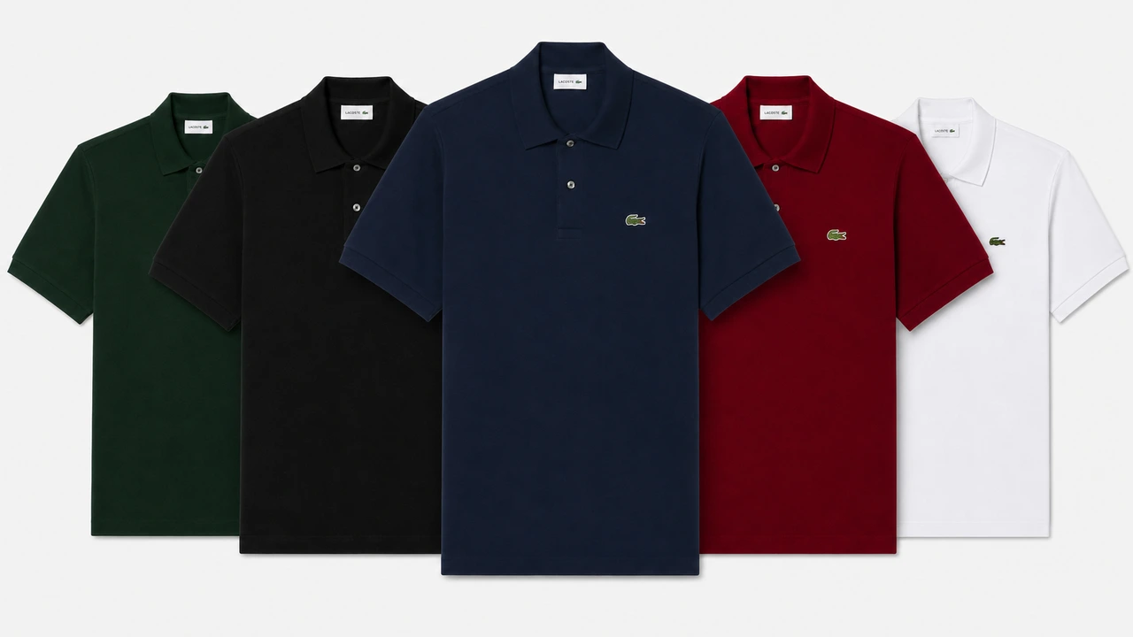 LACOSTE CLASSIC PIQUÉ POLO SHIRT SET [ BUY 2 GET 5 ] + SUNGLASSES