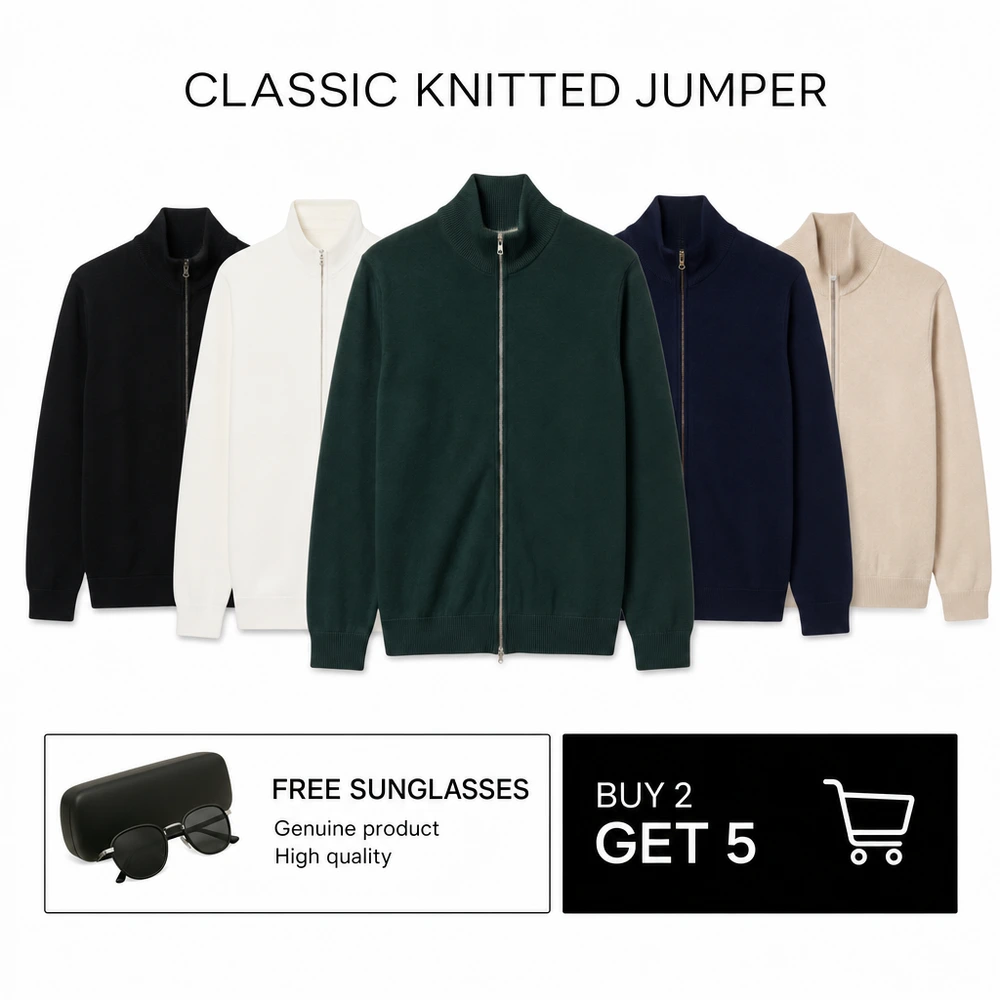 CLASSIC KNITTED JUMPER
