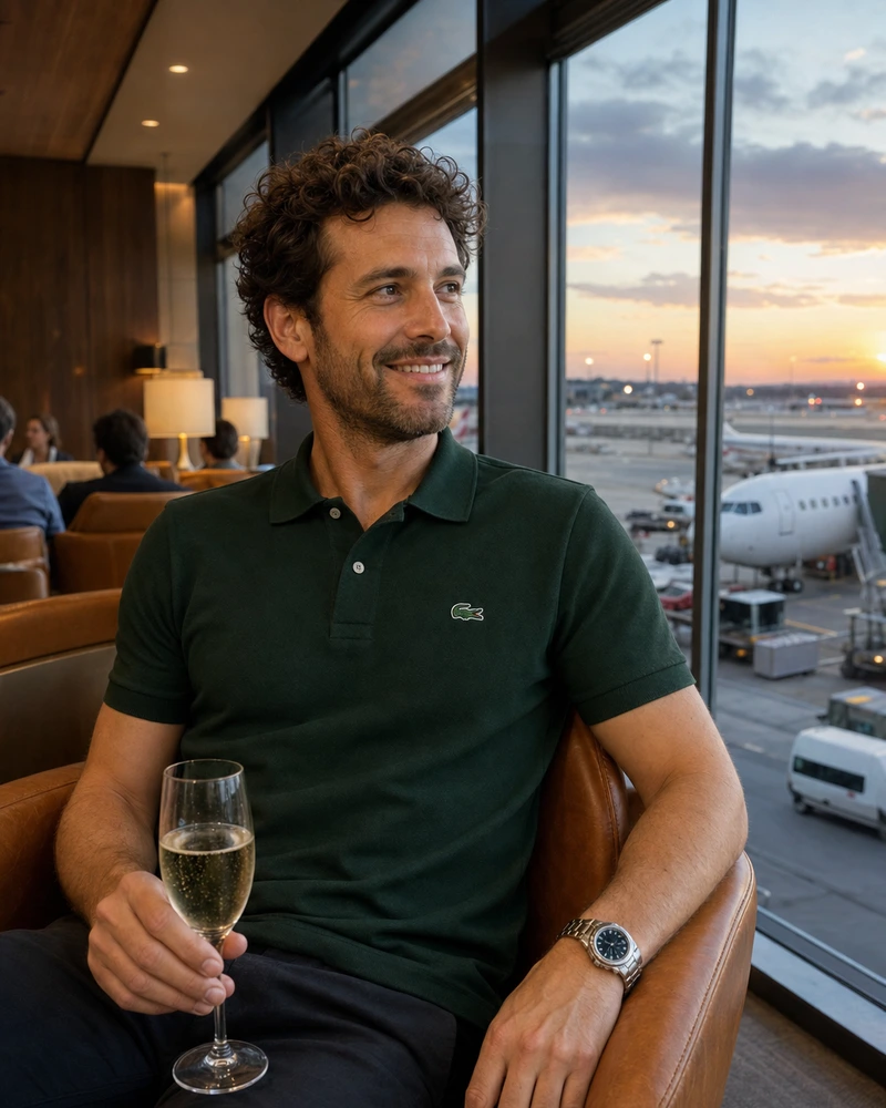 Kundenfoto von LACOSTE KLASSISCHES PIQUÉ-POLOSHIRT SET [ 2 BEZAHLEN 5 ERHALTEN] + SONNENBRILLE (5)