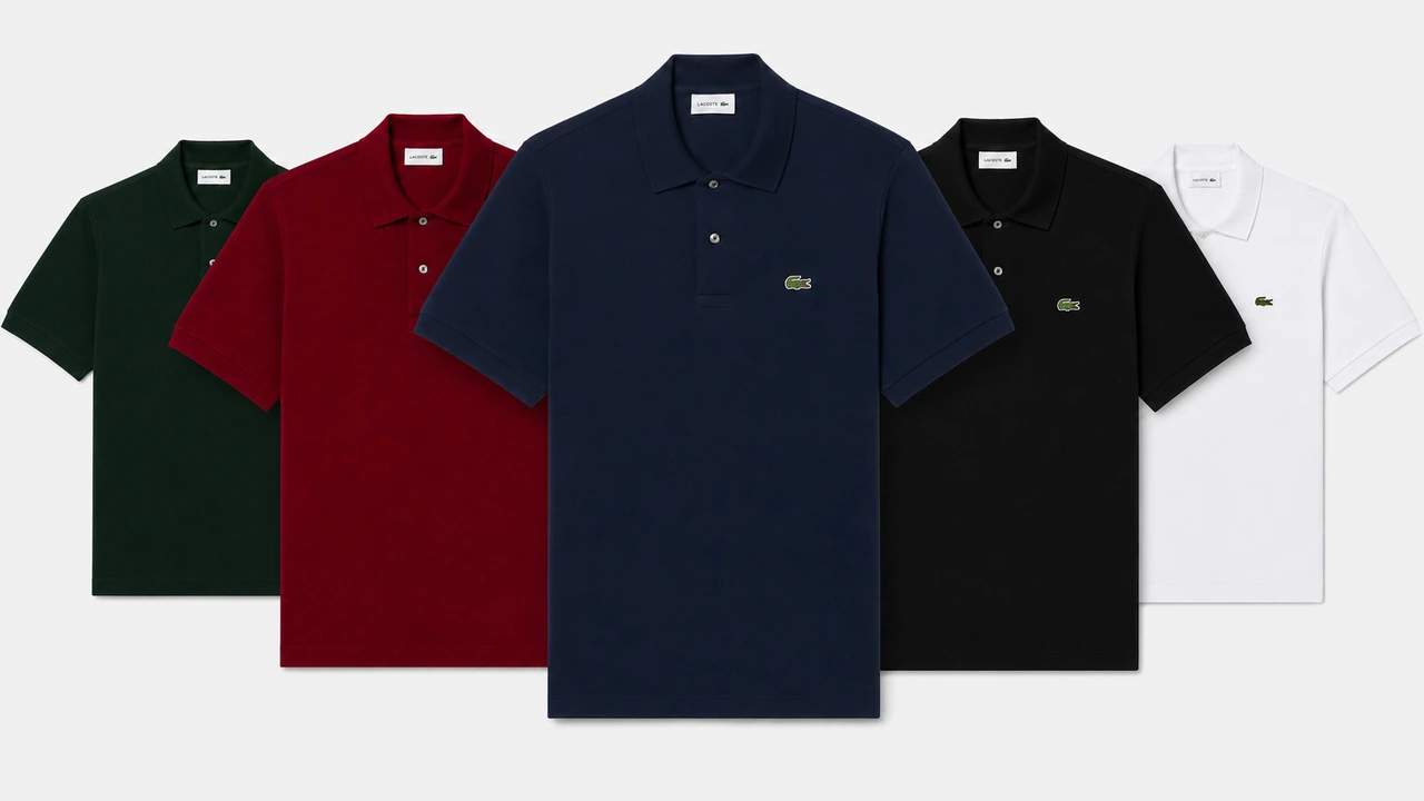 LACOSTE KLASSISCHES PIQUÉ-POLOSHIRT SET [ 2 BEZAHLEN 5 ERHALTEN] + SONNENBRILLE