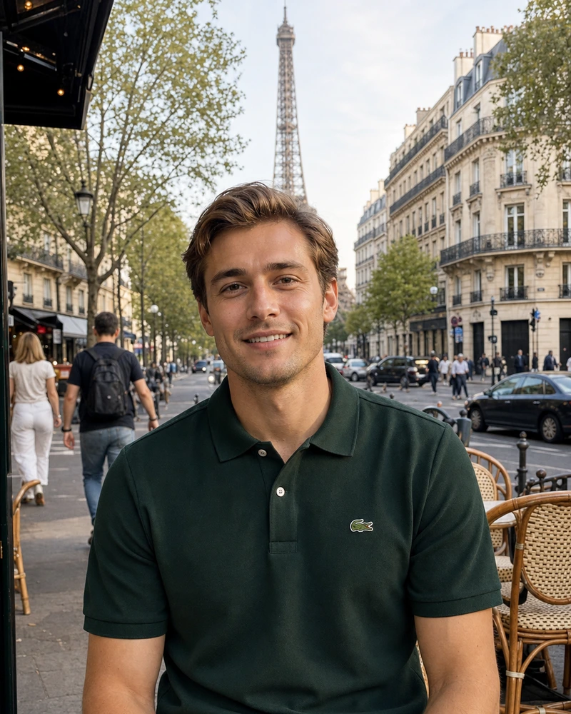 Kundenfoto von LACOSTE KLASSISCHES PIQUÉ-POLOSHIRT SET [ 2 BEZAHLEN 5 ERHALTEN] + SONNENBRILLE (5)